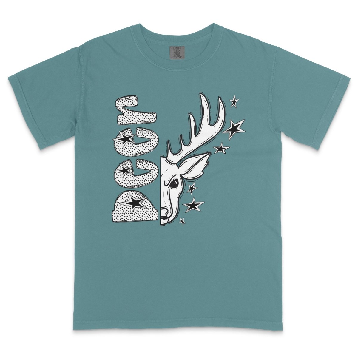Deer Mascot Dotted Design DTF Transfer - PrintPony