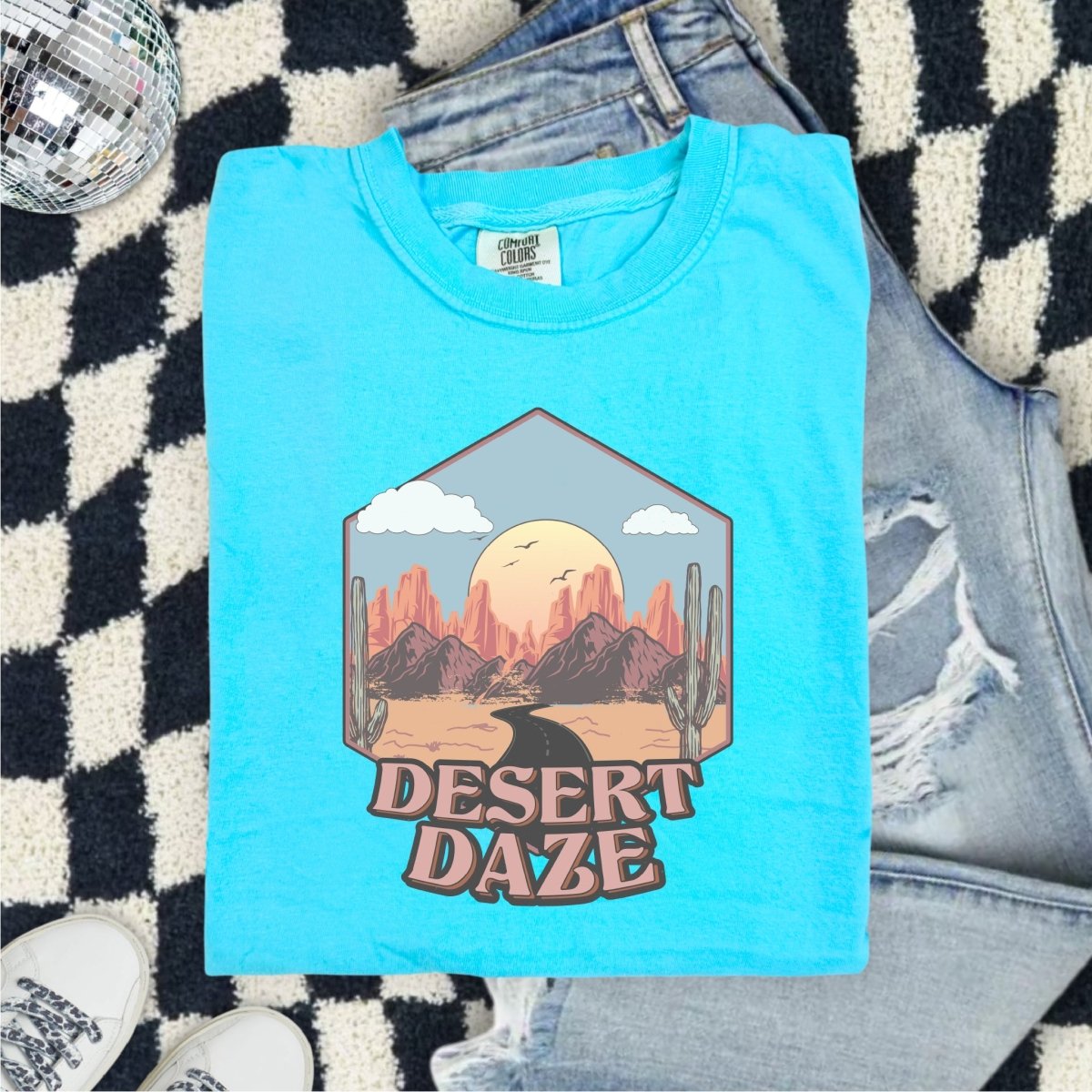 Desert Blaze Western DTF Transfer - PrintPony