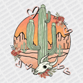 Desert Cactus DTF Transfer - PrintPony