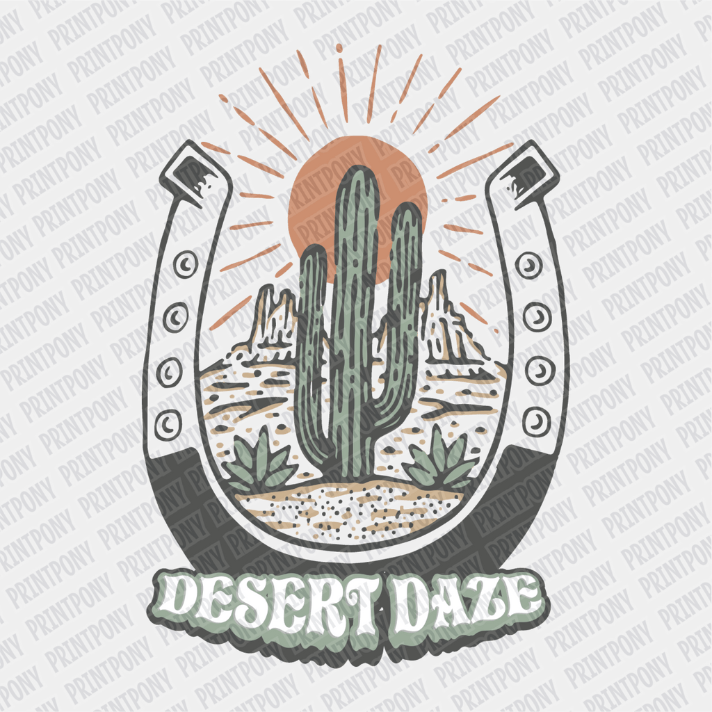 Desert Daze DTF Transfer - PrintPony