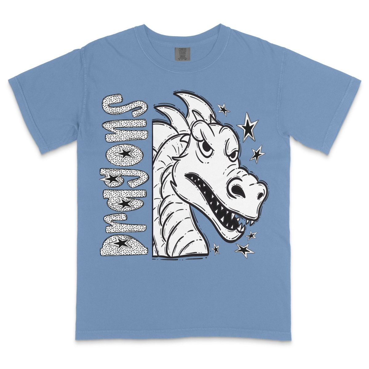Dragons Mascot Dotted Design DTF Transfer - PrintPony