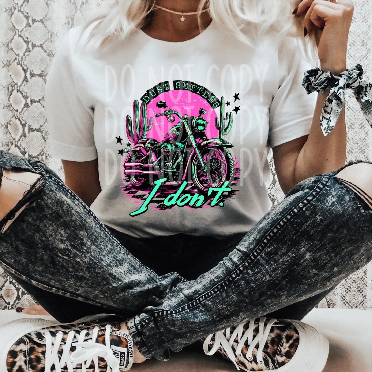 Dust Settles, I don't DTF Transfer - PrintPony