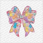 Easter Brushstroke Coquette Bow DTF Transfer - PrintPony