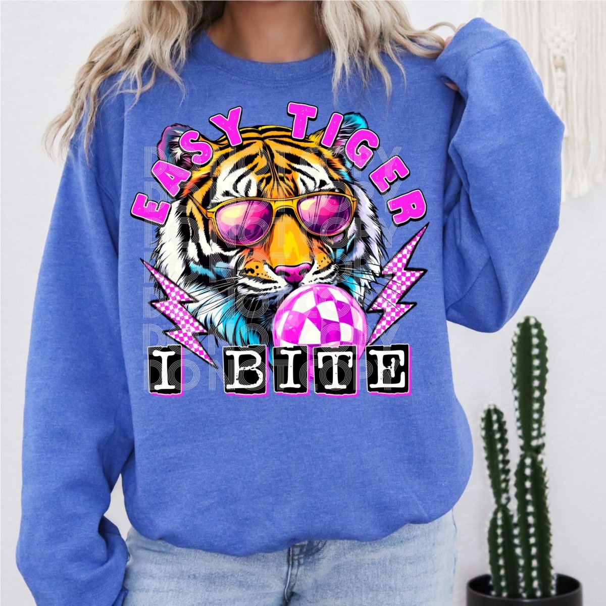 Easy Tiger, I Bite DTF Transfer - PrintPony