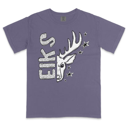 Elks Mascot Dotted Design DTF Transfer - PrintPony™