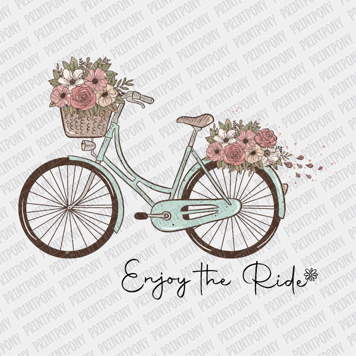 Enjoy the Ride DTF transfer - PrintPony
