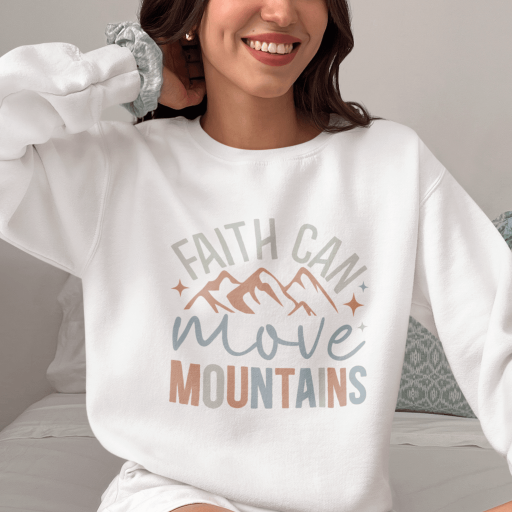 Faith Can Move Mountains DTF Transfer - PrintPony