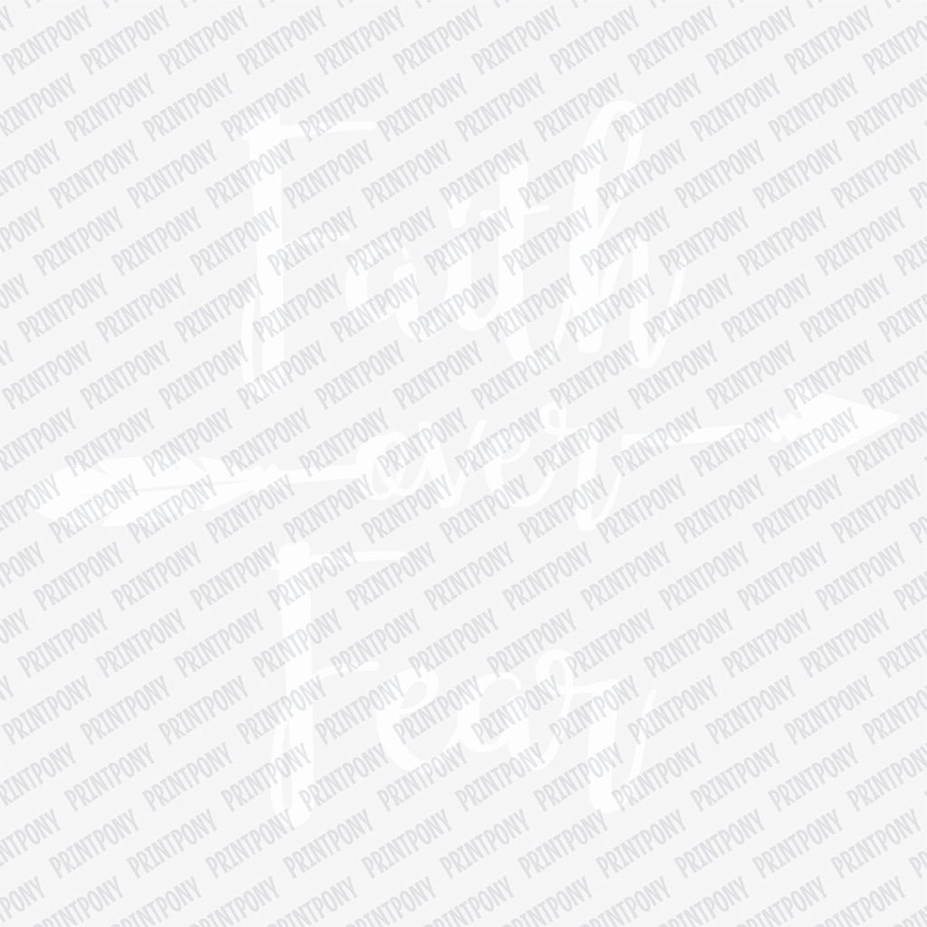 Faith Over Fear DTF Transfer - PrintPony