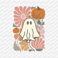 Fall Boho Ghost & Pumkin - DTF Transfer - PrintPony™