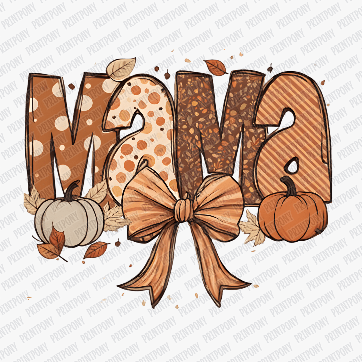 Fall Coquette Mama - DTF Transfer - PrintPony®