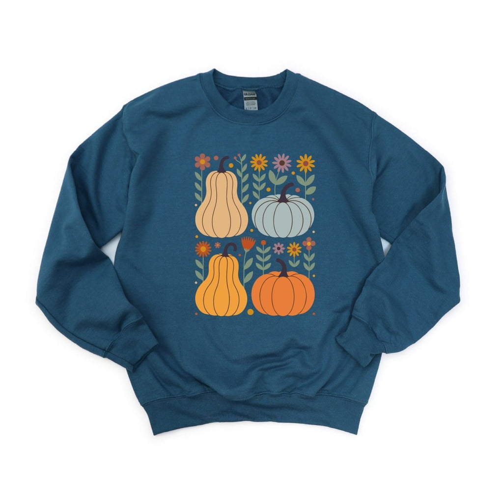 Fall Floral Gourd and Pumpkin Design - DTF Transfer - PrintPony™