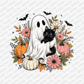 Fall Ghost and Cat - DTF Transfer