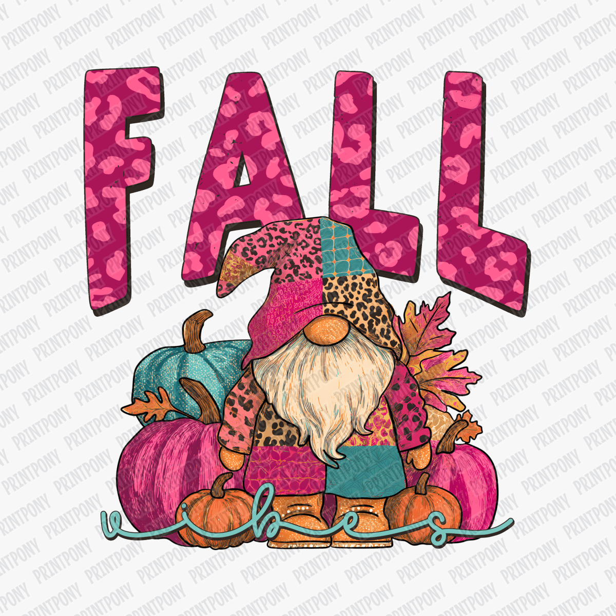 Fall Gnome - DTF Transfer - PrintPony™
