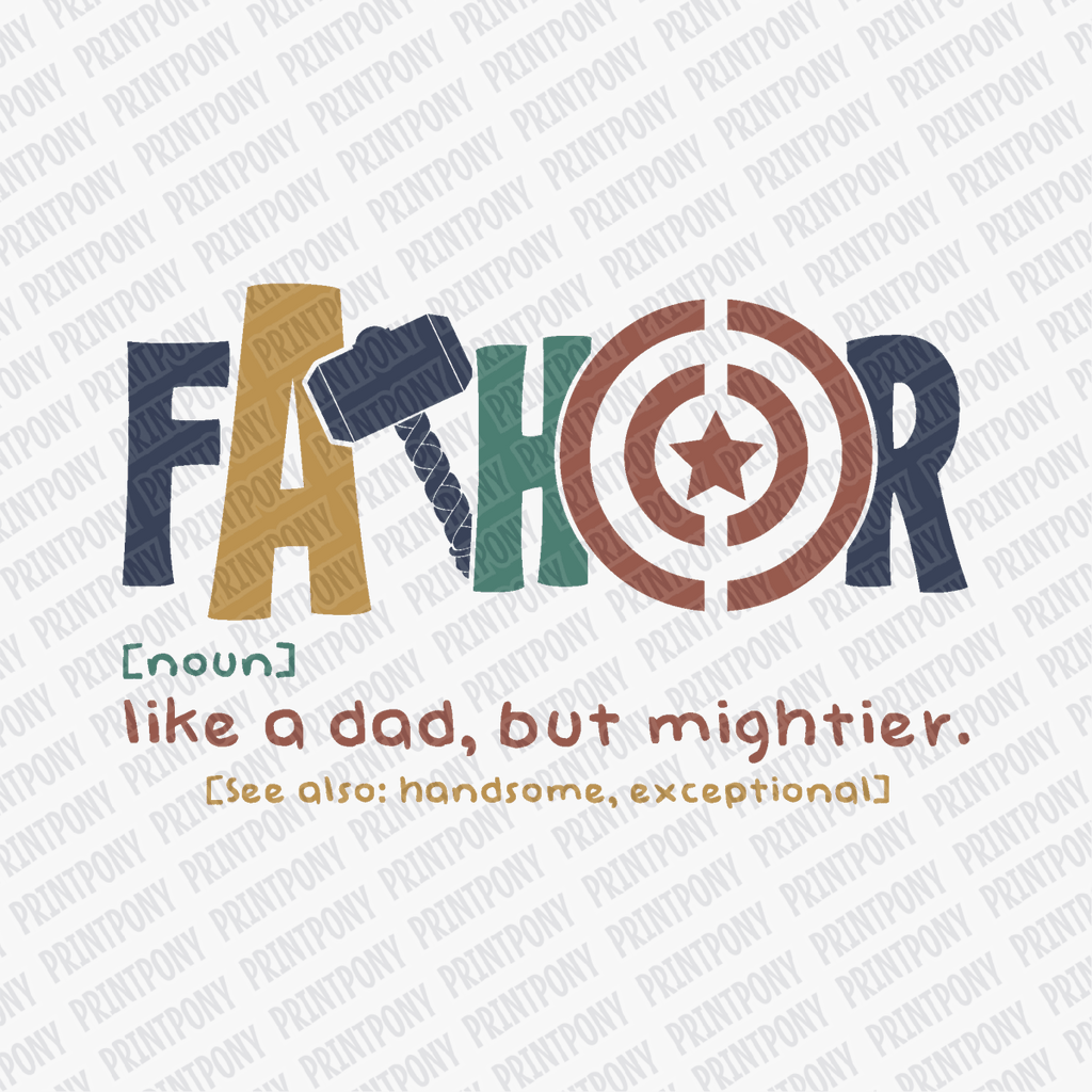 Fathor DTF Transfer (Color) - PrintPony®