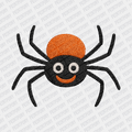 Faux Embroidered Spider DTF Transfer - PrintPony