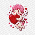 Faux Latch Hook Cupid | Valentine's Day DTF Transfer - PrintPony