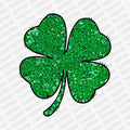 Faux Sequin Shamrock DTF Transfer - PrintPony
