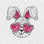 Faux Sequins Bunny Easter DTF Transfer - PrintPony®