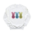 Faux Sequins Easter Bunnies DTF Transfer - PrintPony®