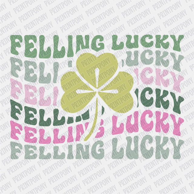 Feeling Lucky DTF Transfer - Print Pony™