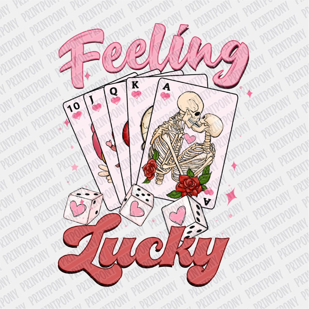 Feeling Lucky DTF Transfer - Print Pony‚Ñ¢