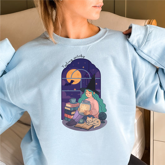 Feeling Witchy Halloween DTF Transfer