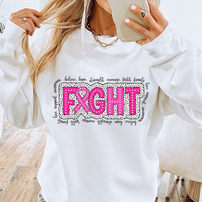 Fight Breast Cancer DTF transfer - Print Pony™