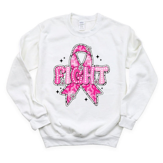 Fight Ribbon DTF transfer - PrintPony