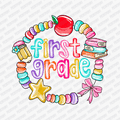First Grade Bracelet Design DTF transfer - PrintPony
