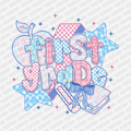 First Grade Pastel Coquette - DTF Transfer - PrintPony