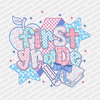 First Grade Pastel Coquette - DTF Transfer - PrintPony®