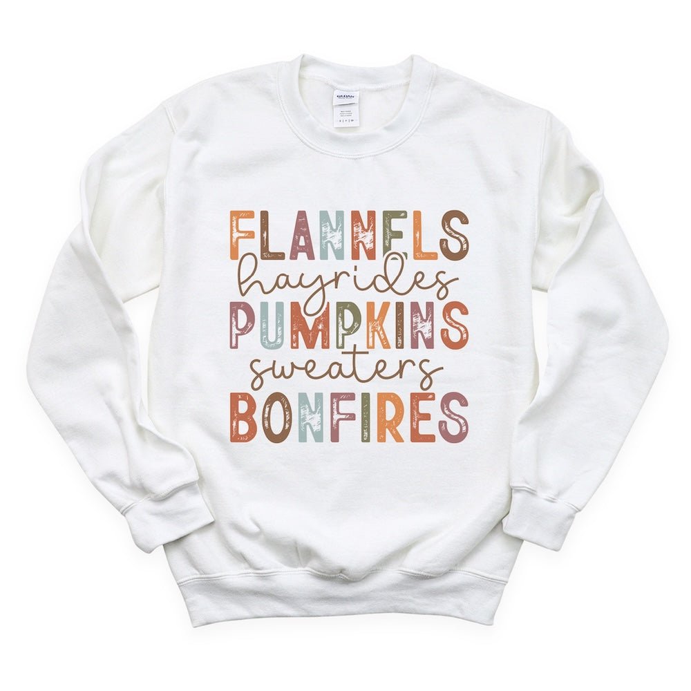 Flannels, Pumpkins, Bonfires - PrintPony®