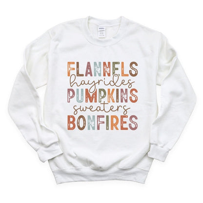 Flannels, Pumpkins, Bonfires - PrintPony®