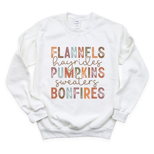 Flannels, Pumpkins, Bonfires - PrintPony®