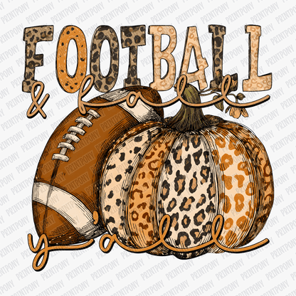 Football and Fall Y'all DTF Transfer - PrintPony™