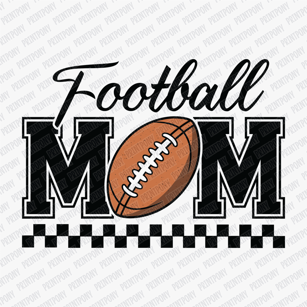 Football Mom DTF Transfer - PrintPony™