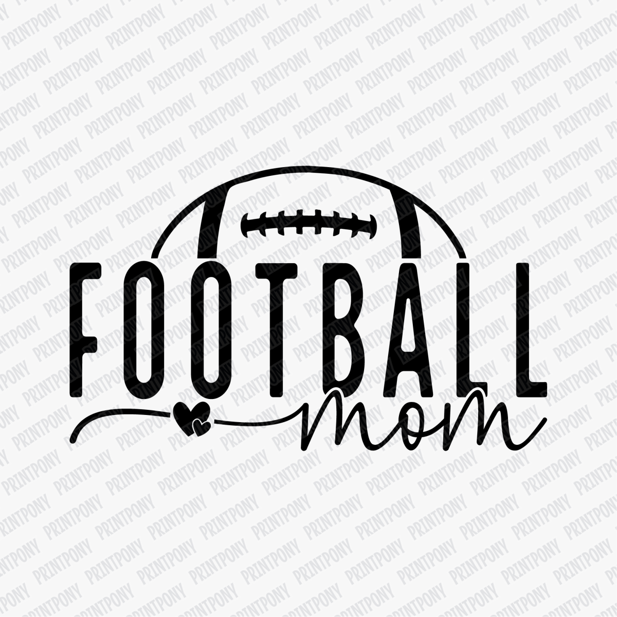 Football Mom DTF Transfer - PrintPony™