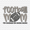 Football Mom, My Heart's on That Field DTF Transfer - PrintPony™