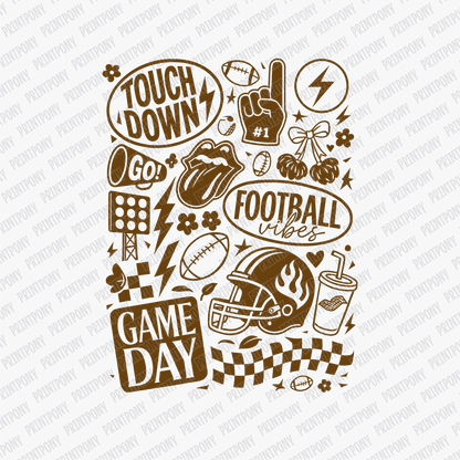 Football Vibes DTF Transfer - PrintPony™