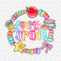 Fourth Grade Bracelet Design DTF transfer - PrintPony