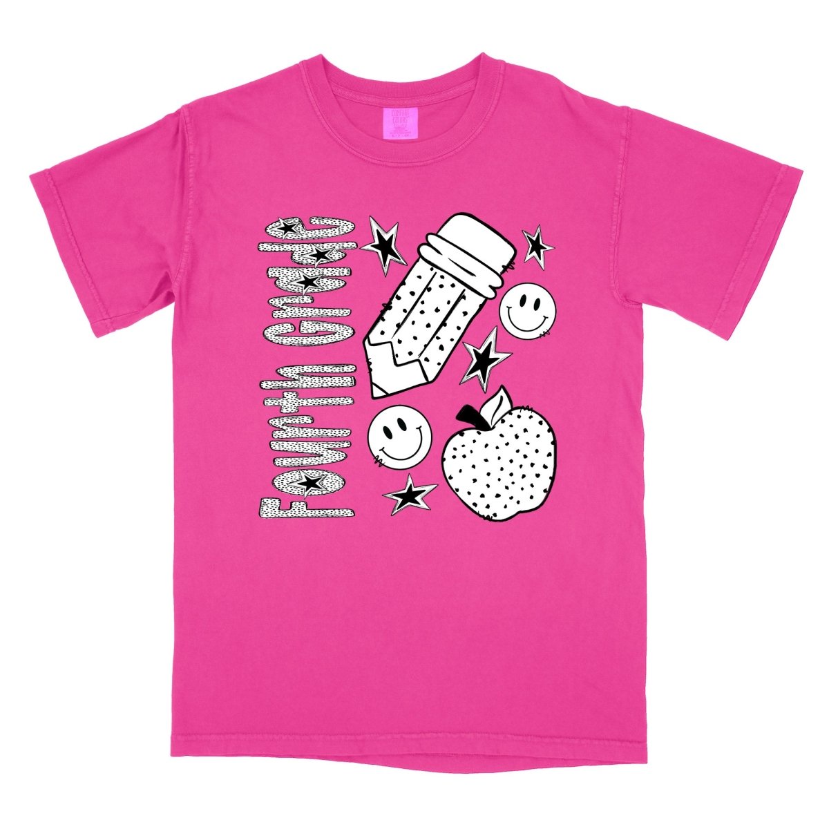 Fourth Grade Dotted DTF transfer - PrintPony