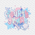 Fourth Grade Pastel Coquette - DTF Transfer - PrintPony¬Æ