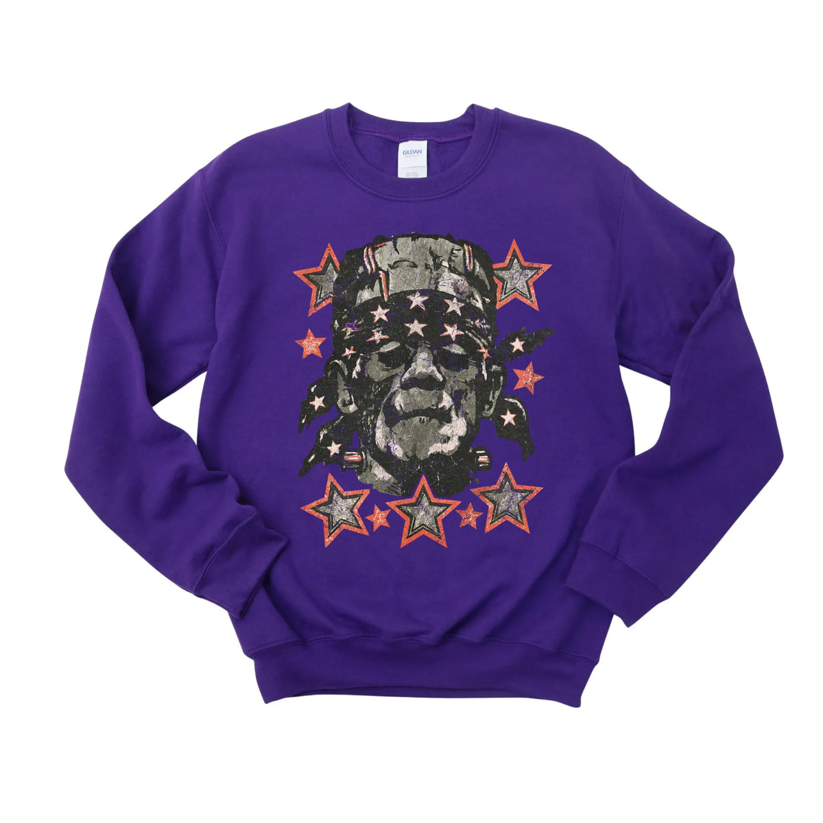 Frank and Stars Halloween DTF Transfer