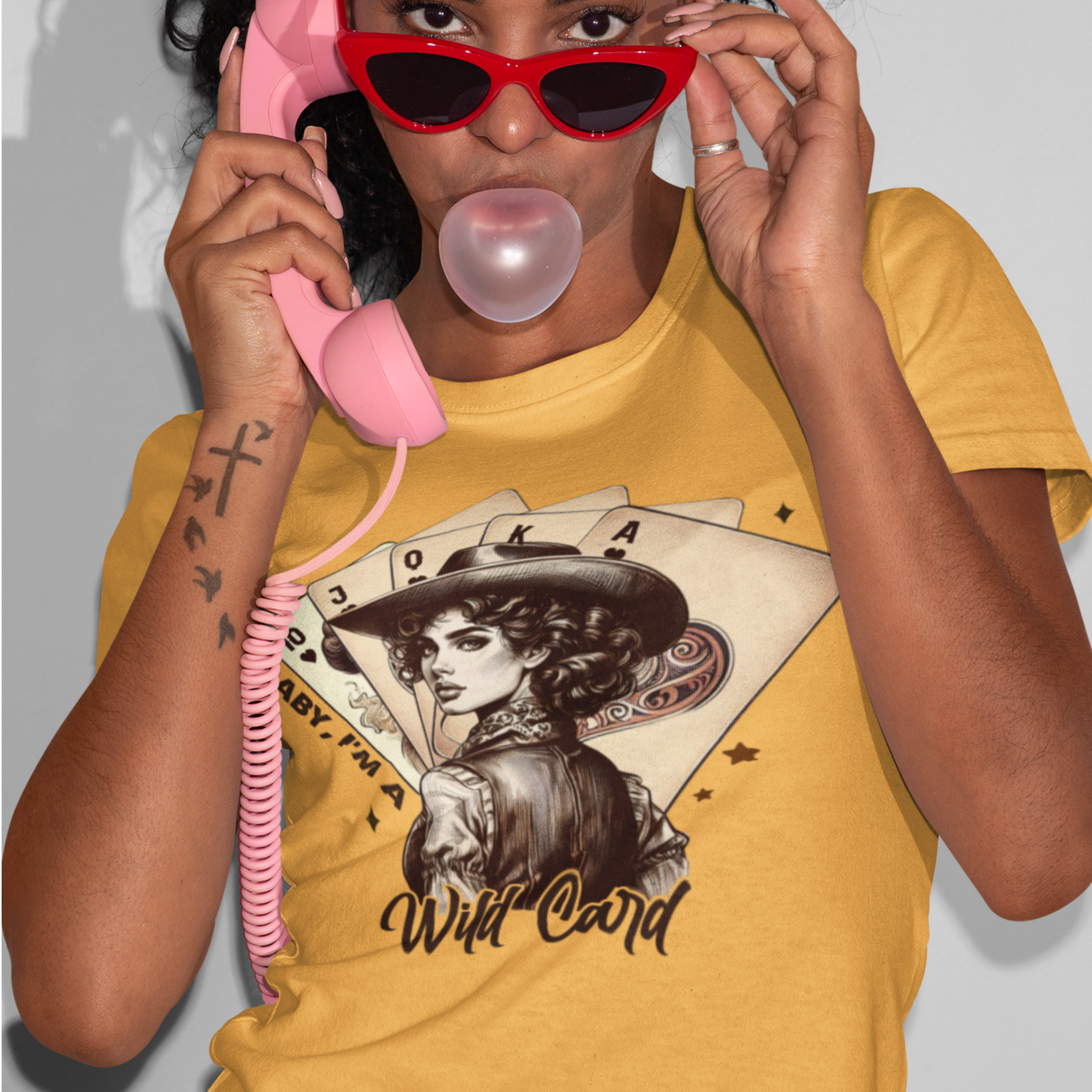 Baby I'm a Wild Card DTF Transfer