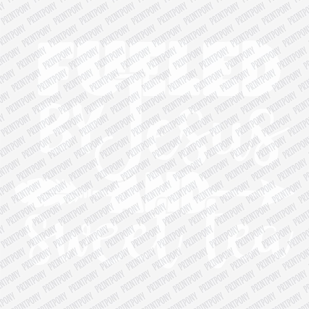 Fueled by Jesus and Sweet Tea DTF Transfer - PrintPony®