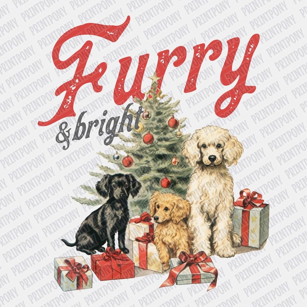 Furry and Bright DTF transfer - PrintPony