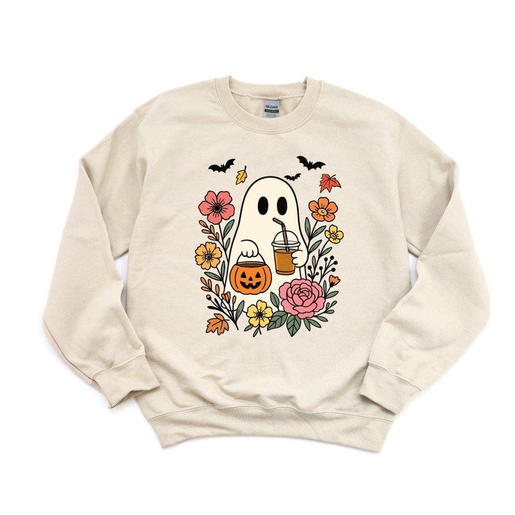 Ghost Trick or Treating Halloween DTF Transfer - PrintPony