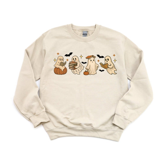 Ghosts Reading Books Halloween DTF Transfer - PrintPony™