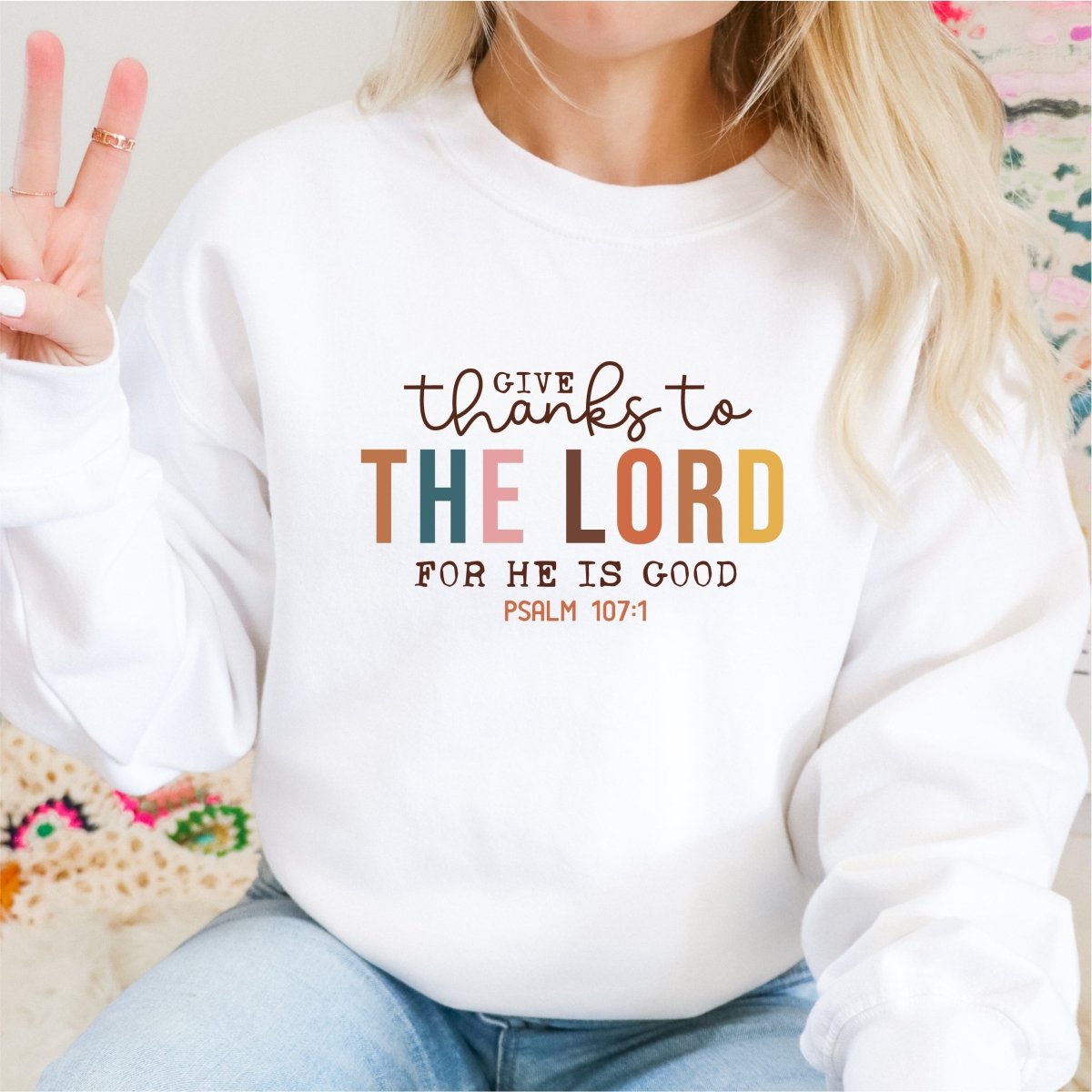 Give Thanks to the Lord, for He is Good - DTF Transfer - PrintPony™