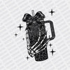 Glitter Skeleton Tumbler DTF transfer - Print Pony™